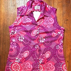 Vintage psychedelic top XL
